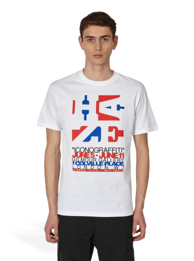 Majica kratkih rukava Pleasures Gallery T-Shirt Bijela | P22U010 WHITE