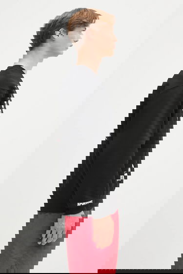 Dukserice AAPE by A Bathing Ape AAPE Basic Crew Neck Sweatshirt Crna | AAPSWMB337XXN, 3