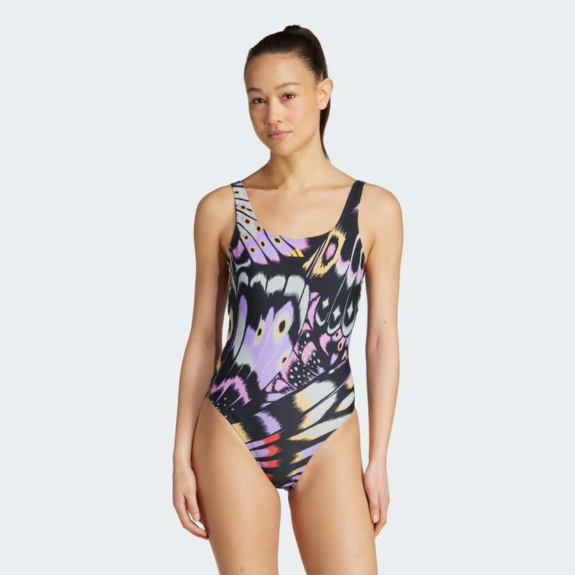 Kupaći kostimi adidas Performance adidas x FARM U-Back One-Piece Swimsuit Višebojno | JM8193
