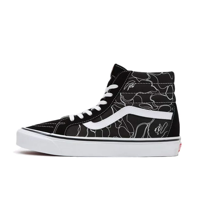 Tenisice i cipele Vans BAPE x Sk8-Hi 38 DX "Lined Camo" Smeđa | VN0A38GF7BG, 0