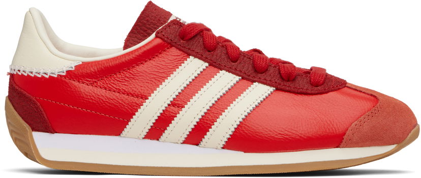 Majica kratkih rukava adidas Originals Originals Country OG Tennis Crvena | JI2882