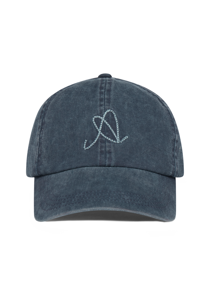 Kapa AXEL ARIGATO Scribble A Washed Baseball Cap Plava | X3556003