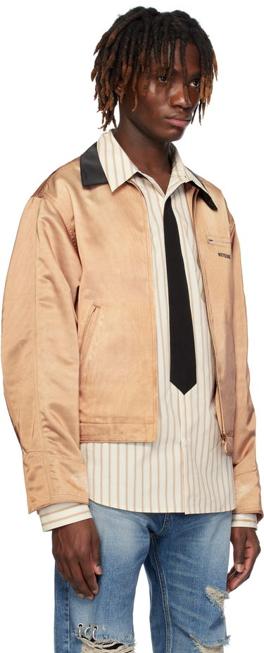 Bomber jakna We11done We11done Printed Work Jacket Smeđa | WD-JK0-25-038-M-BG, 1