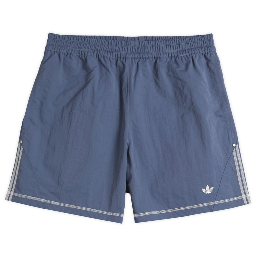 Kratke hlače adidas Originals OG LA Nylon Side Stripe Short Plava | KD3617