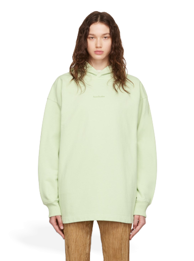 Dukserice Acne Studios Bonded Hoodie Zelena | AI0083-