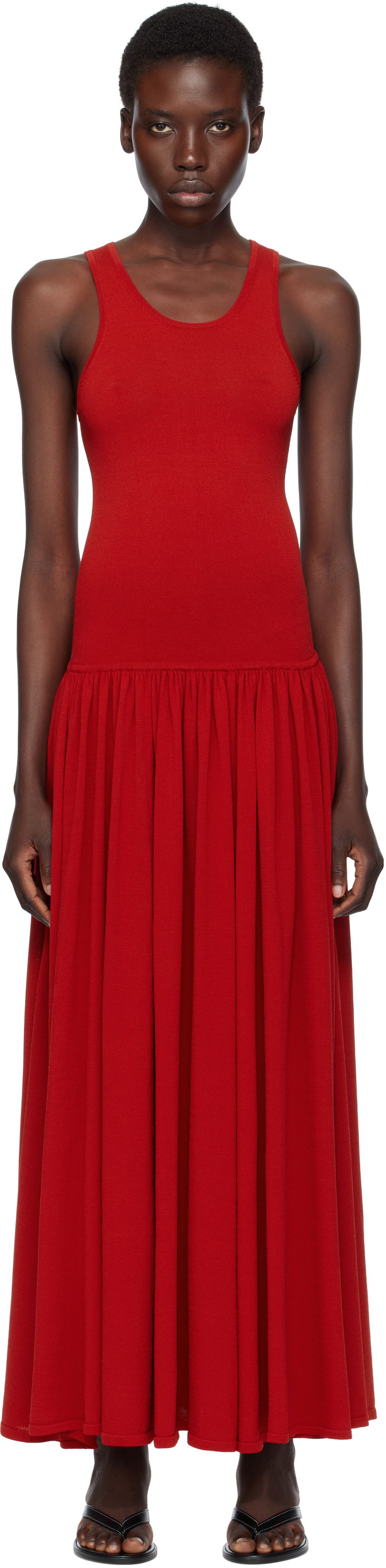 Haljina Loulou de Saison Loulou de Saison Jada Maxi Dress Crvena | JADA