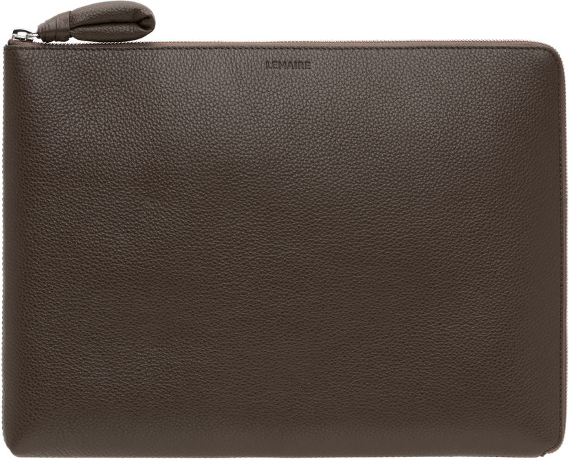 Novčanik LEMAIRE LEMAIRE Soft Grained Leather Document Holder Smeđa | AC1011 LL0018