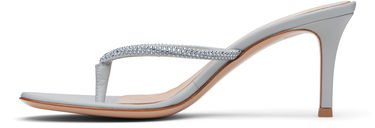 Tenisice i cipele Gianvito Rossi Gianvito Rossi India Thong 70 Heeled Sandals Siva | G13270-70RIC-XCN, 2