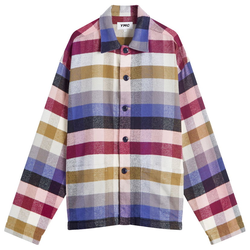 Košulja YMC Check Overshirt Višebojno | P2XMF-90
