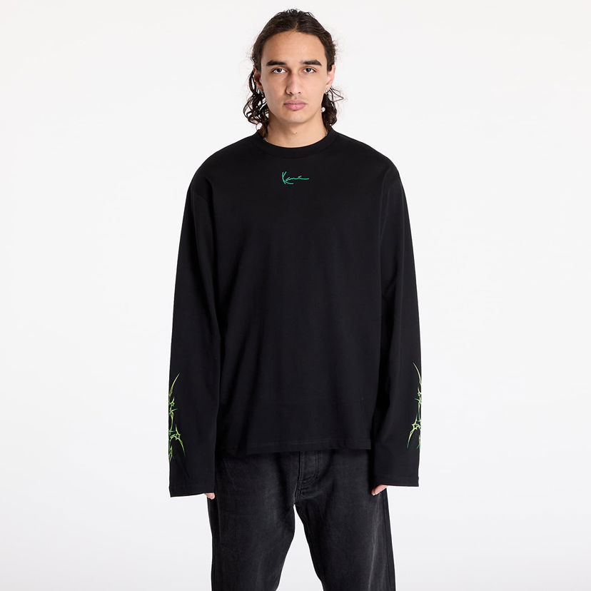 Majica kratkih rukava Karl Kani T-shirt Small Signature Tribal LongSleeve Black XXL Crna | 60240012