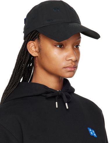 Kapa ADER ERROR Sore Distressed Baseball Cap Crna | BN01SSHW0201BK, 3
