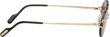 Sunčane naočale Cartier C de Cartier Rimless Oval Gradient Sunglasses Plava | CT0551S-002, 1