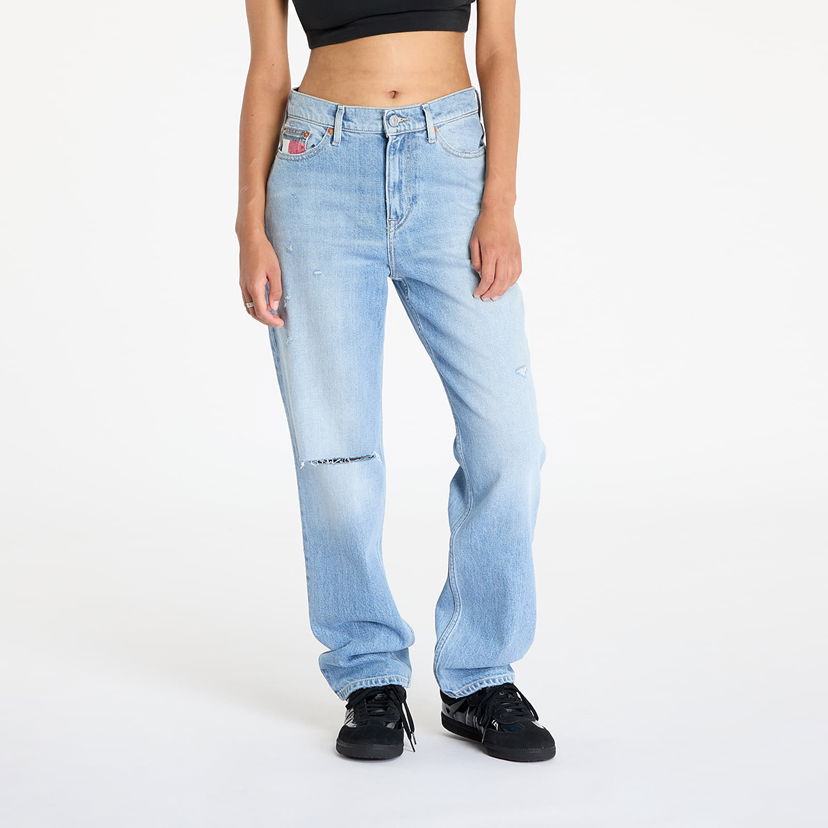 Jeans Tommy Hilfiger Izzie Hgh Slim Straight Jeans Denim Plava | DW0DW19934 1A5