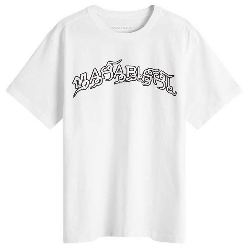 Majica kratkih rukava Maharishi Maharishi Muay Thai Graphic T-Shirt, Size Large Bijela | 1489-WHT