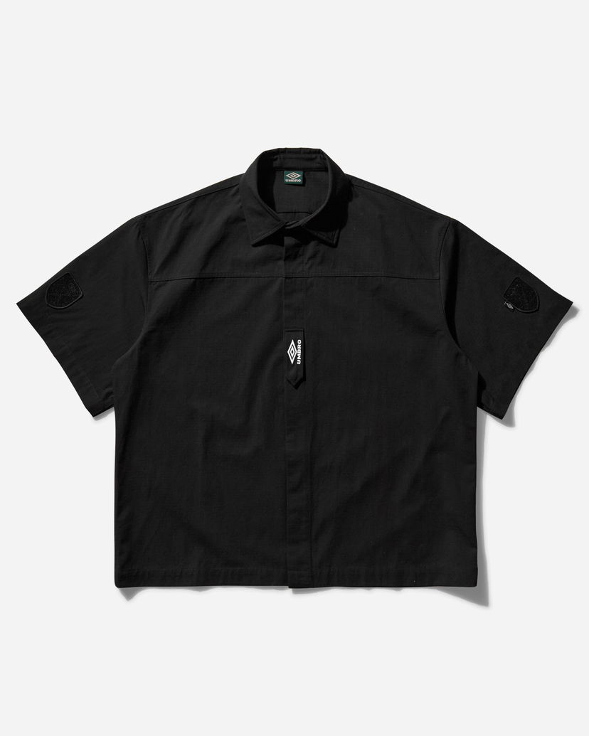 Košulja Umbro Tactical Shortsleeve Shirt Crna | UBMW0229FA156 BLK0020