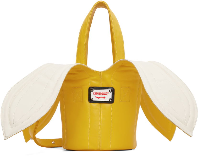 Ručna torbica Charles Jeffrey Loverboy Charles Jeffrey LOVERBOY Banana Bucket Bag Žuta | 52120102