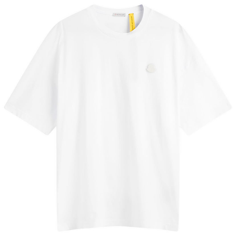 Majica kratkih rukava Moncler AWGE by A$AP Rocky Short Sleeve T-Shirt, Size Large Bijela | 8C000-02-89AYW-001
