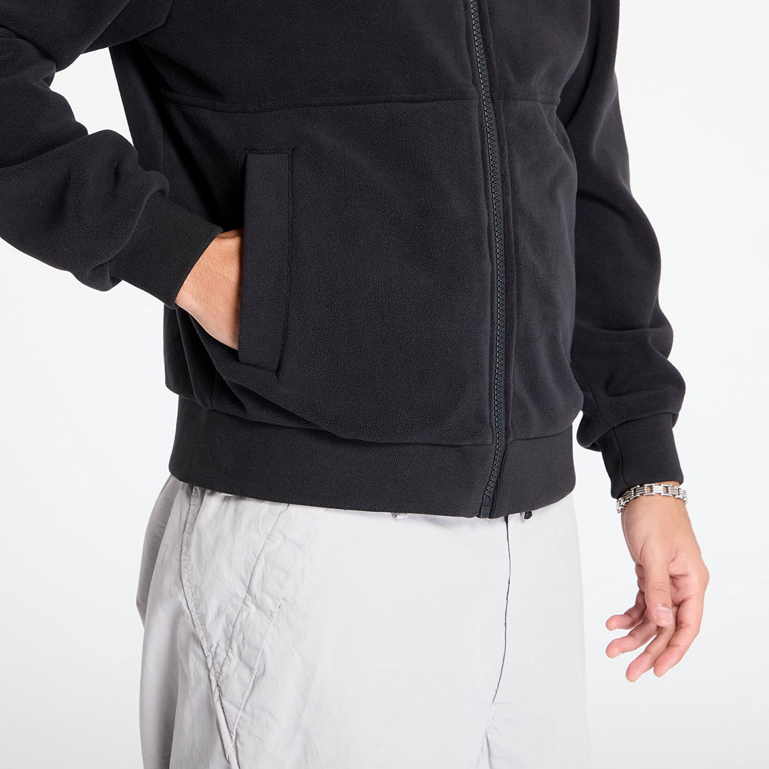 Jakna Urban Classics Polar Fleece Jacket Crna | TB7016-00825, 1