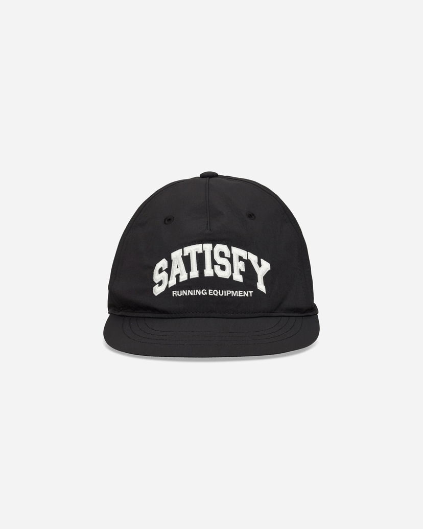 Kapa Satisfy FliteSilk 5 Panel Pinch Cap Crna | 31015 00004
