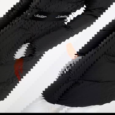 Pernata jakna CALVIN KLEIN Calvin Klein Jeans Belted Midweight Coat Crna | LV047D508G UB1, 2