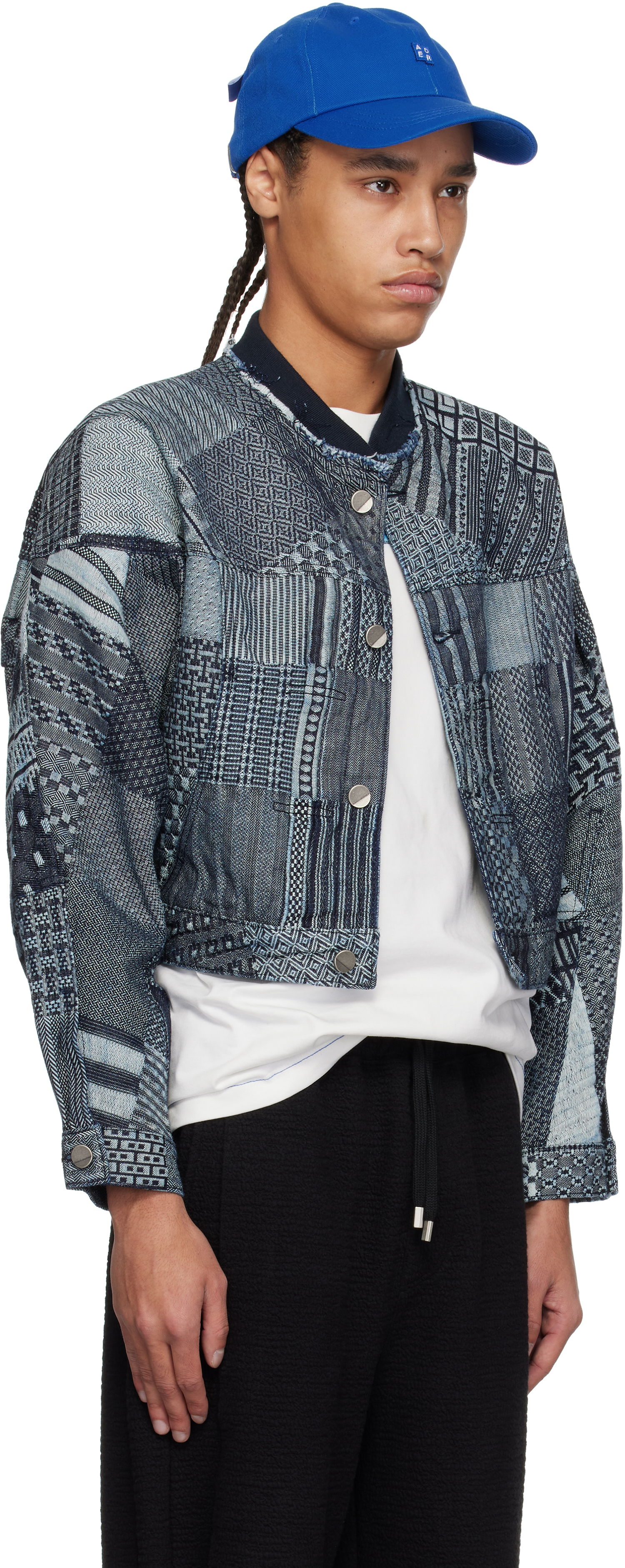 Bomber jakna ADER ERROR ADER error Collaz Product. 21 Patchwork Denim Jacket Plava | BO01SSJK1601BL, 1