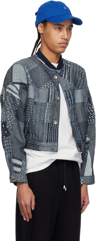 Bomber jakna ADER ERROR ADER error Collaz Product. 21 Patchwork Denim Jacket Plava | BO01SSJK1601BL, 1