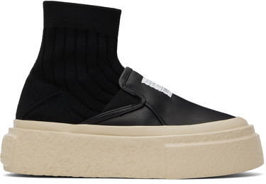 Tenisice i cipele Maison Margiela MM6 Maison Margiela Knit Sock Platform Crna | S59WS0232 P8087, 0