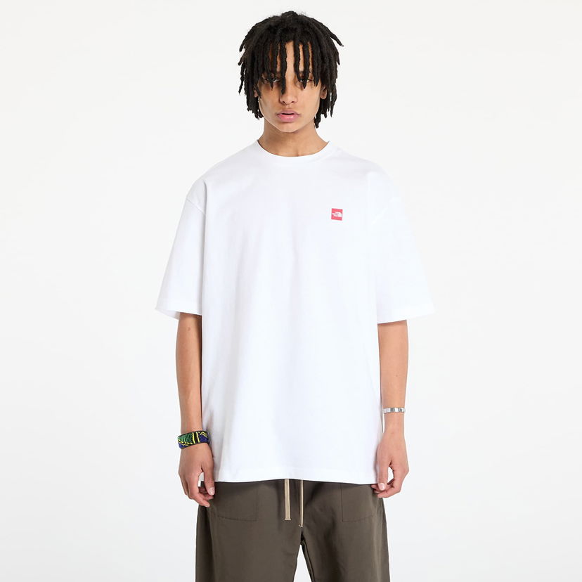 Majica kratkih rukava The North Face North Face Axys Oversized Short Sleeve T-Shirt Bijela | NF0A8C1RFN41