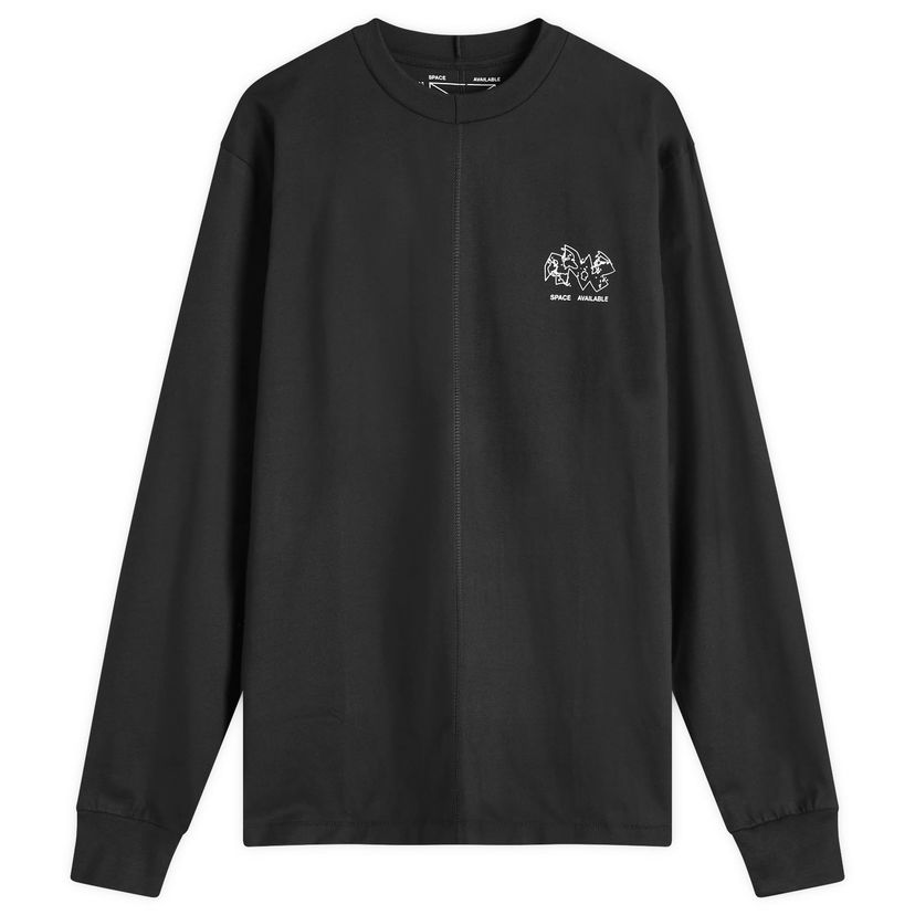 Majica kratkih rukava Space Available Ocean Mapping T-Shirt Crna | SA-OMT001-BLK