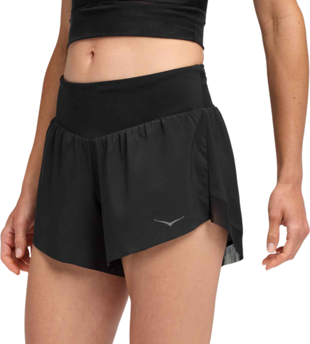 Kratke hlače Hoka One One Hoka Glide 4" Shorts Crna | 1176974-blk, 0