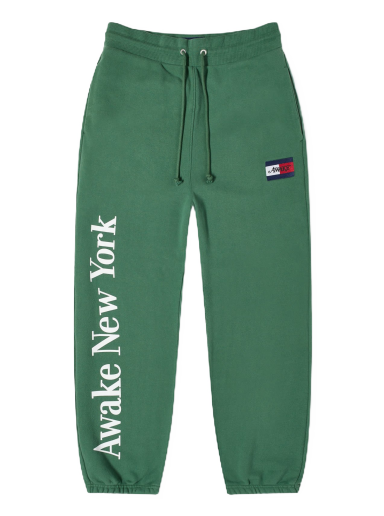 Trenirka Tommy Hilfiger Tommy Jeans x Awake NY Sweat Pants Aviator Zelena | DM0DM18691LZN