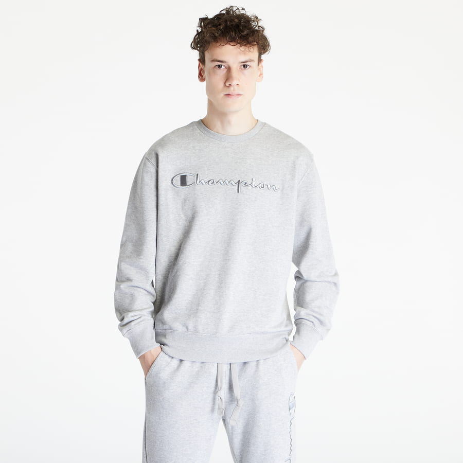 Dukserice Champion Crewneck Sweatshirt Siva | 218487 CHA EM031, 0