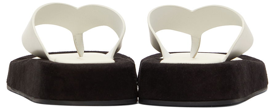 Haljina The Row The Row Ginza Platform Thong Sandals Crna | F1138-L6525, 1