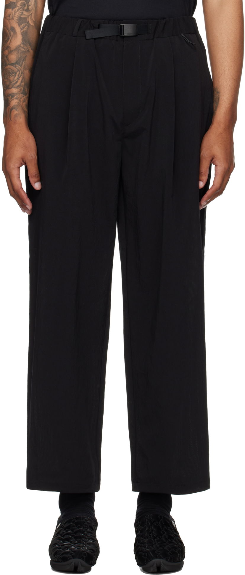 Hlače Snow Peak Snow Peak Breathable Quick Dry Trousers Crna | PA-25SU009