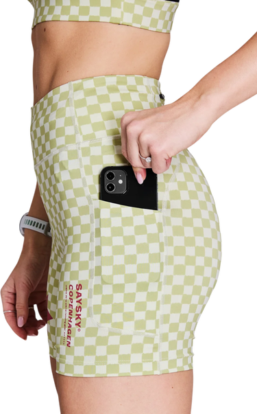 Kratke hlače Saysky Saysky Checker Combat+ 7" Short Tights Zelena | nwrst30c1034, 1