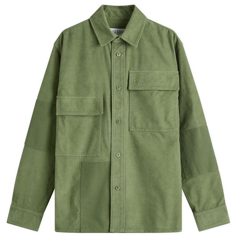 Jakna JW Anderson Patchwork Overshirt Zelena | SH0317-PG1578-591