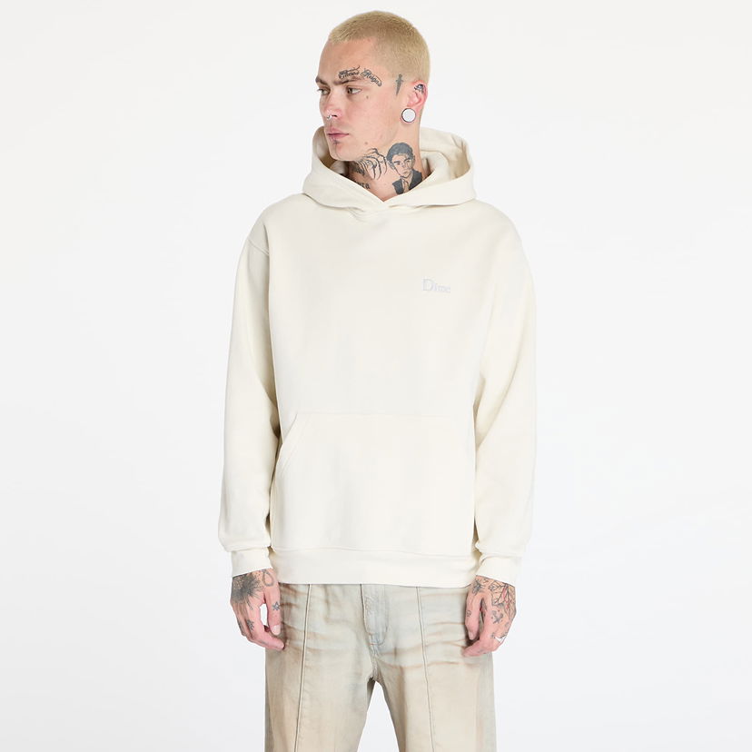 Dukserice Dime Classic Small Logo Hoodie UNISEX Natural XS Bež | DIMEFA2412NAT