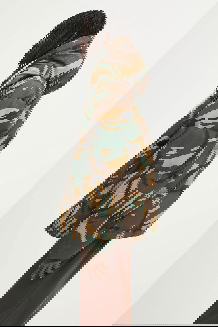 Pernata jakna AAPE by A Bathing Ape AAPE Main Down Jacket Zelena | AAPDNM7665XAN, 1