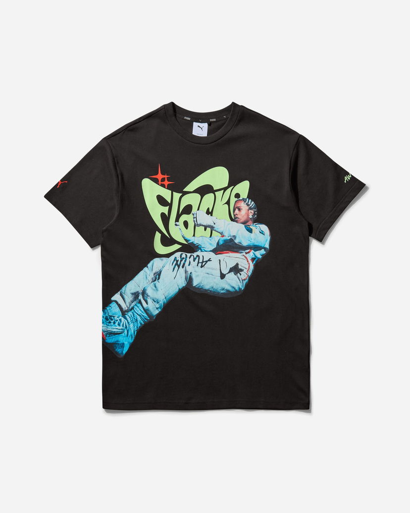 Majica kratkih rukava Puma A$AP Rocky Flacko Drive Graphic Tee Crna | 633389-01
