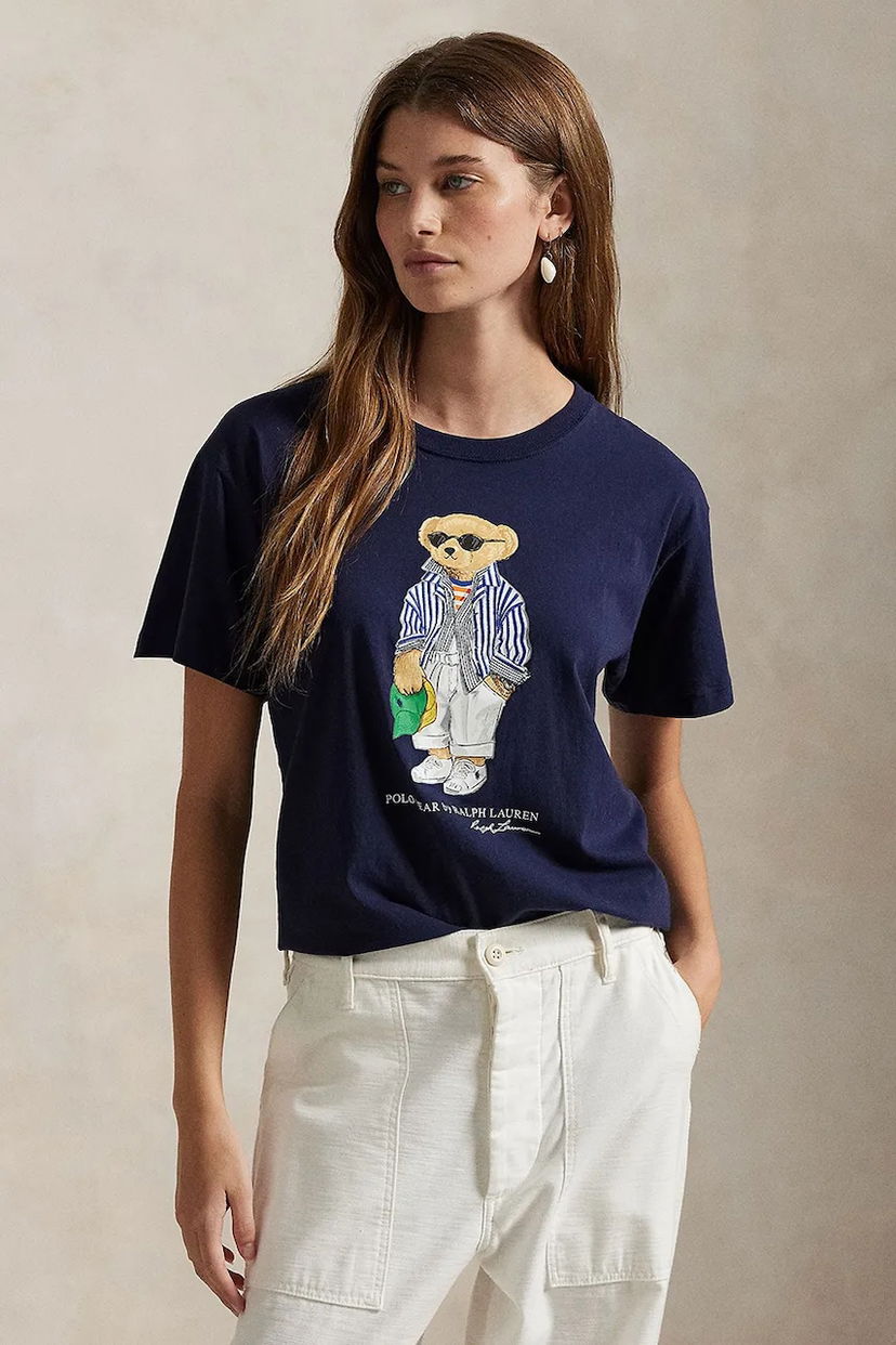 Majica kratkih rukava Polo by Ralph Lauren Polo Ralph Lauren Bear T-Shirt Tamnoplava | 211959112