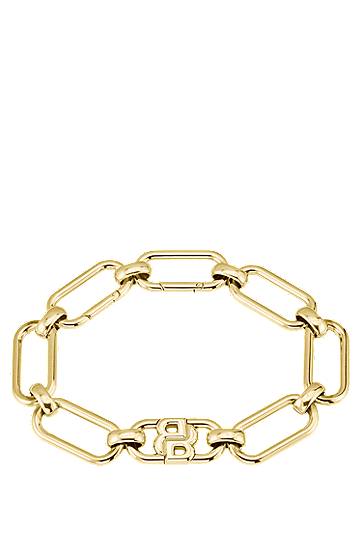 Narukvica BOSS BOSS Bracelet with Double B Monogram Žuta | 1580628, 1