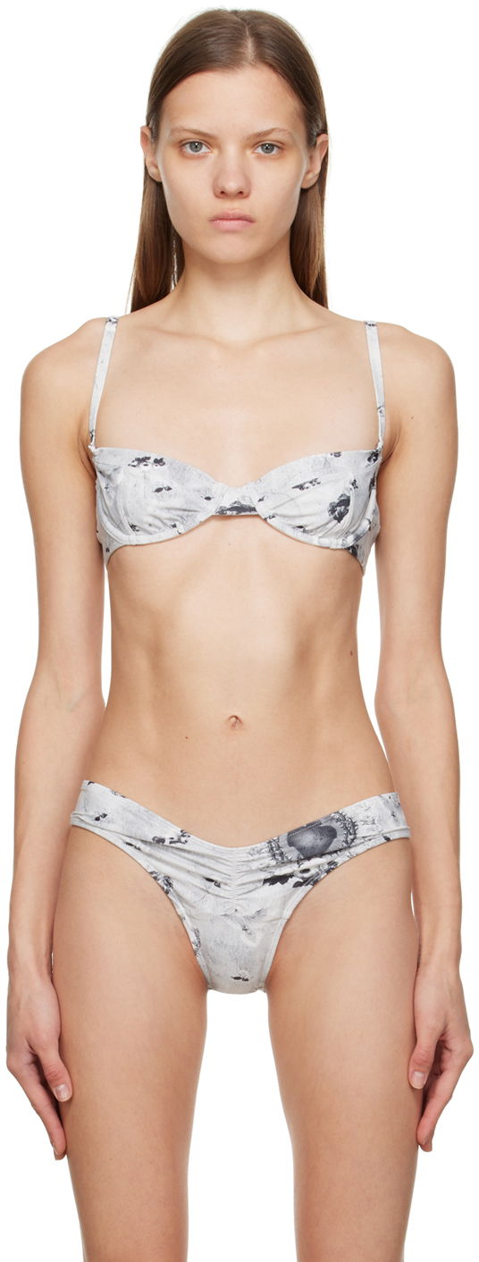 Kupaći kostimi Miaou Miaou Bambi Bikini Top Siva | 2008SWPAR
