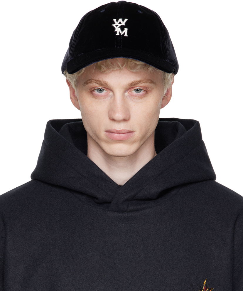 Kapa WOOYOUNGMI Ball Cap Plava | W233AC51