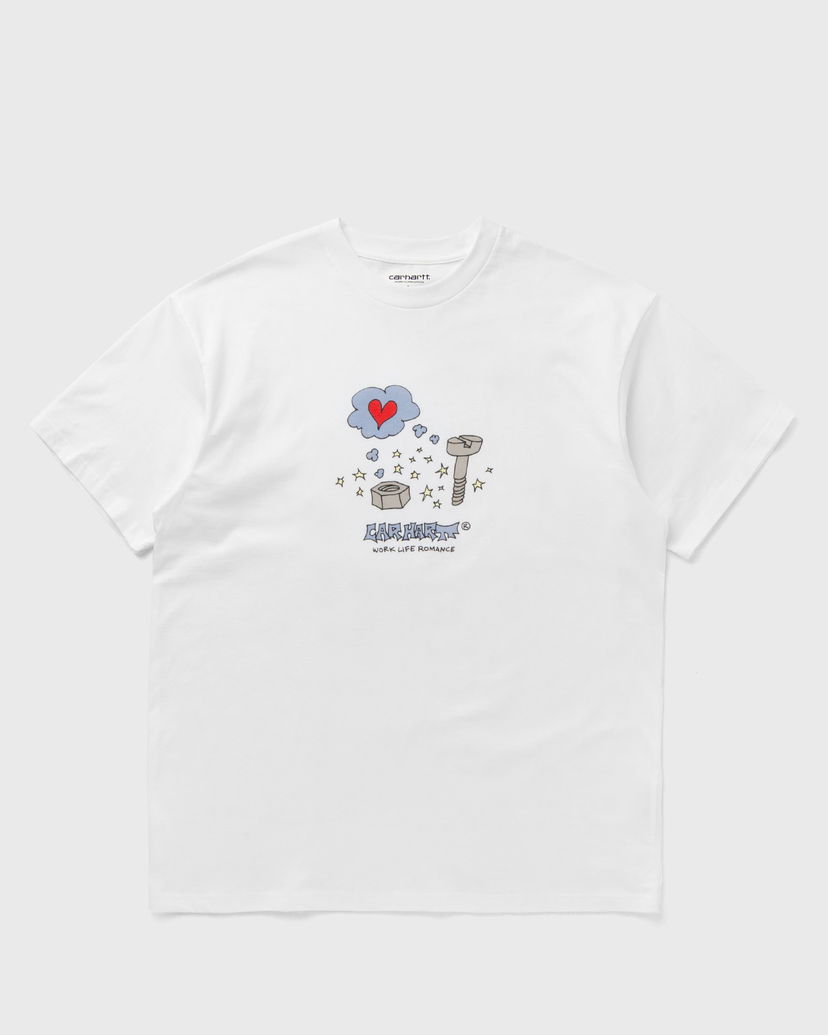 Majica kratkih rukava Carhartt WIP Work Life Romance Graphic T-Shirt Bijela | I035201-02.XX