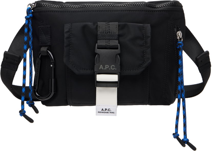 Torba oko struka A.P.C. A.P.C. Trek Bum Bag Crna | PAAGR-H62219