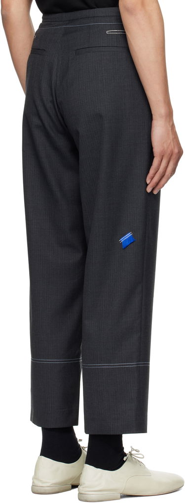 Hlače ADER ERROR ADER error Product. 81 Pinstripe Cropped Trousers Siva | BO01SSSA0204GR, 2
