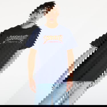 Majica kratkih rukava Thrasher T-Shirt Thrasher Cracked by Exteenager Tamnoplava | 145774, 0