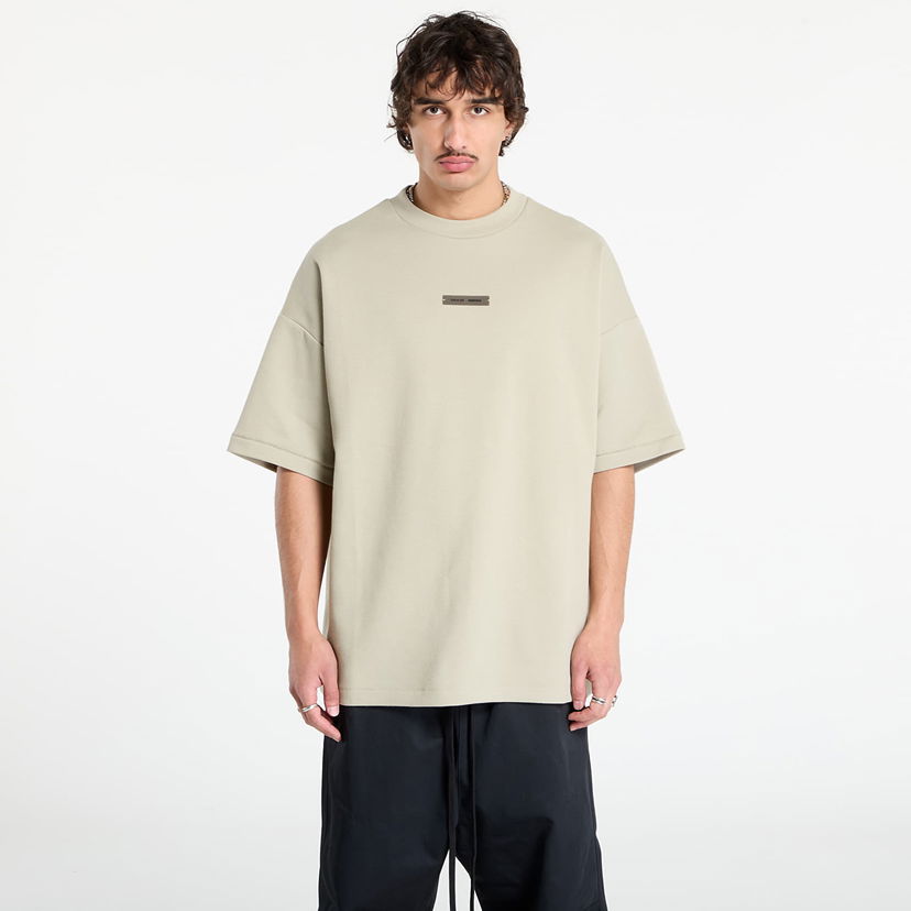 Majica kratkih rukava Fear of God Fear of God Essentials Pique 90's Short Sleeve T-Shirt Bež | 125SP254416F-659