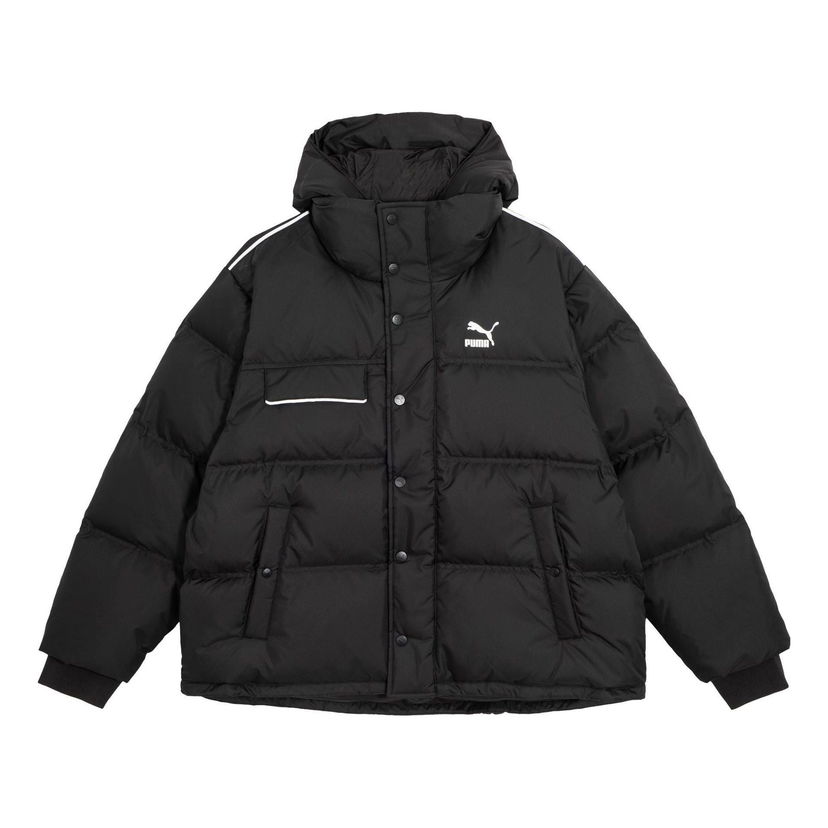 Pernata jakna Puma Winter Hooded Down Coat Crna | 539230-01