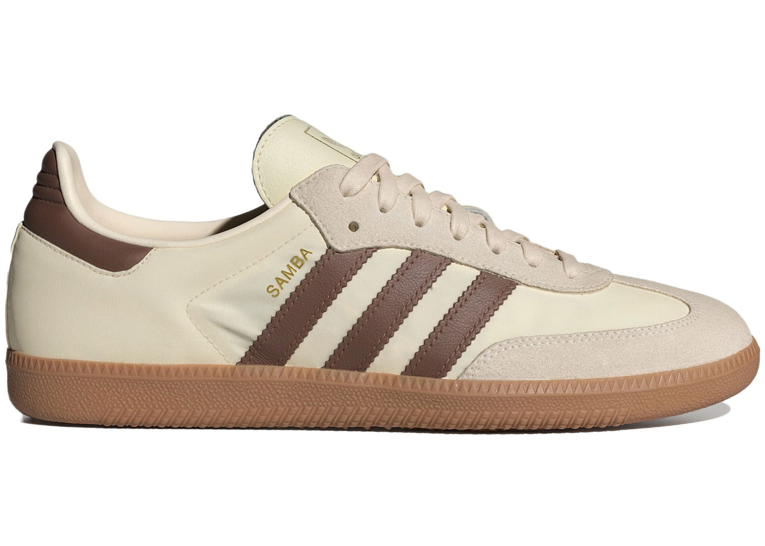 Tenisice i cipele adidas Originals Samba OG Cream White Preloved Brown Bež | ID1447, 1